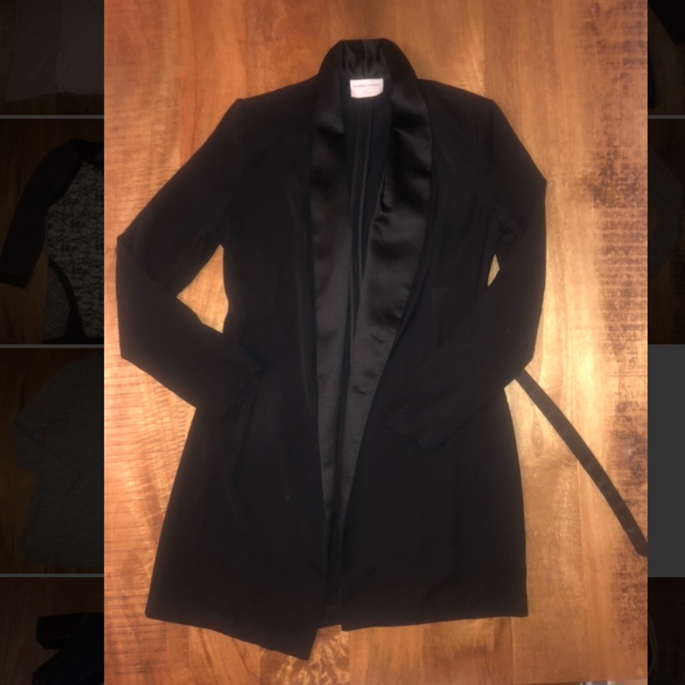 Blazer trench coat